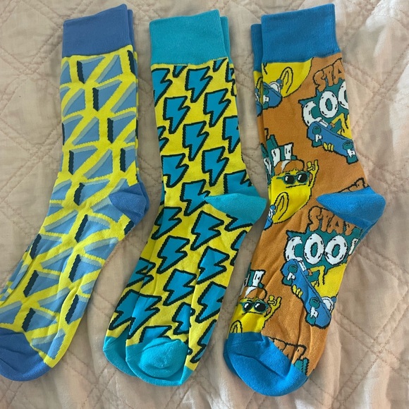 Three pairs of design socks - Picture 1 of 3